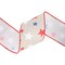 LaRibbons 2 1/2" Wired Ribbon | Red/White/Blue Stars | 10 Yard Roll